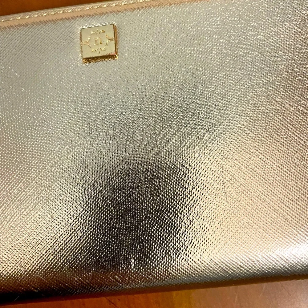 Nanette Lepore Gold Wristlet‎ Wallet.